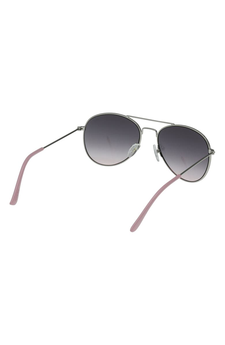 abercrombie kids Kids' Gradient Navigator Sunglasses, Alternate, color, Light Nickeltin / Gradient