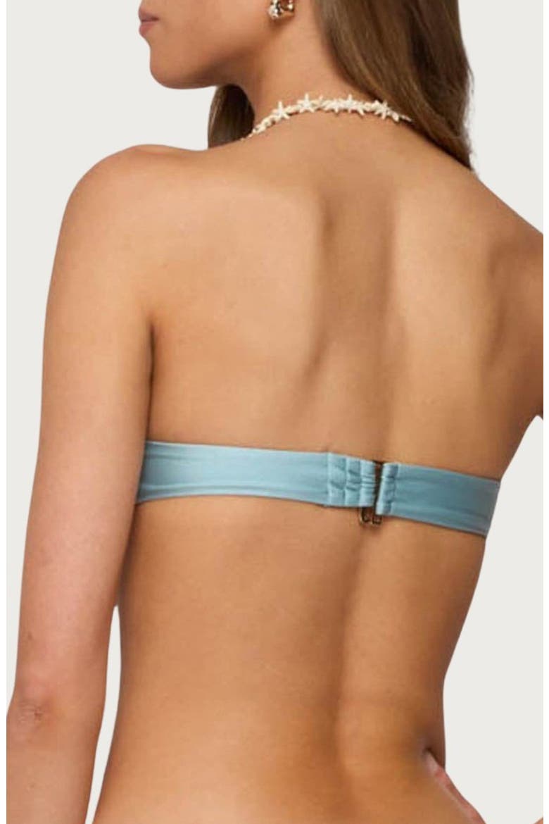 Mesa O-Ring Bandeau Bikini Top, Alternate, color, LIGHT-BLUE