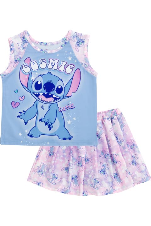 Lilo & Stitch Athletic 2-Piece Tank Top and Skort Set