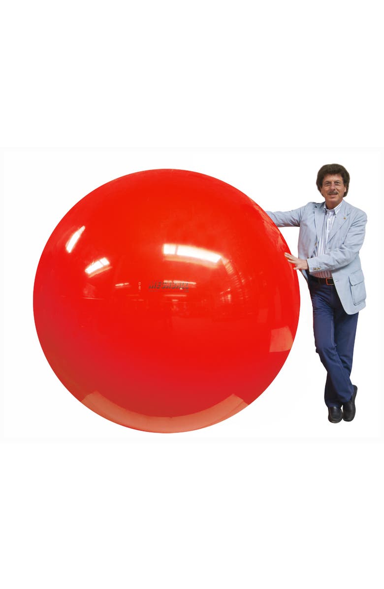 Gymnic Megaball 150, Alternate, color, Red