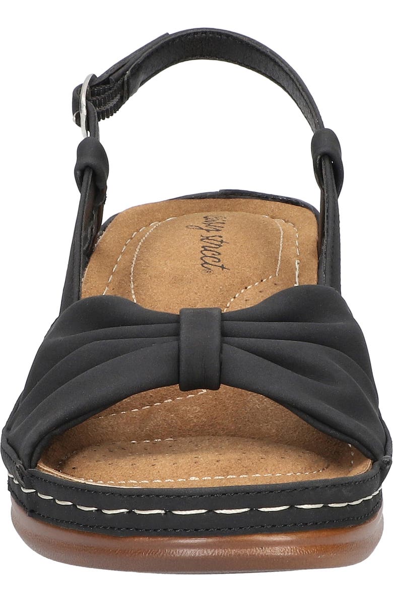 EASY STREET Jupiter Slingback Platform Wedge Sandal, Alternate, color, Black