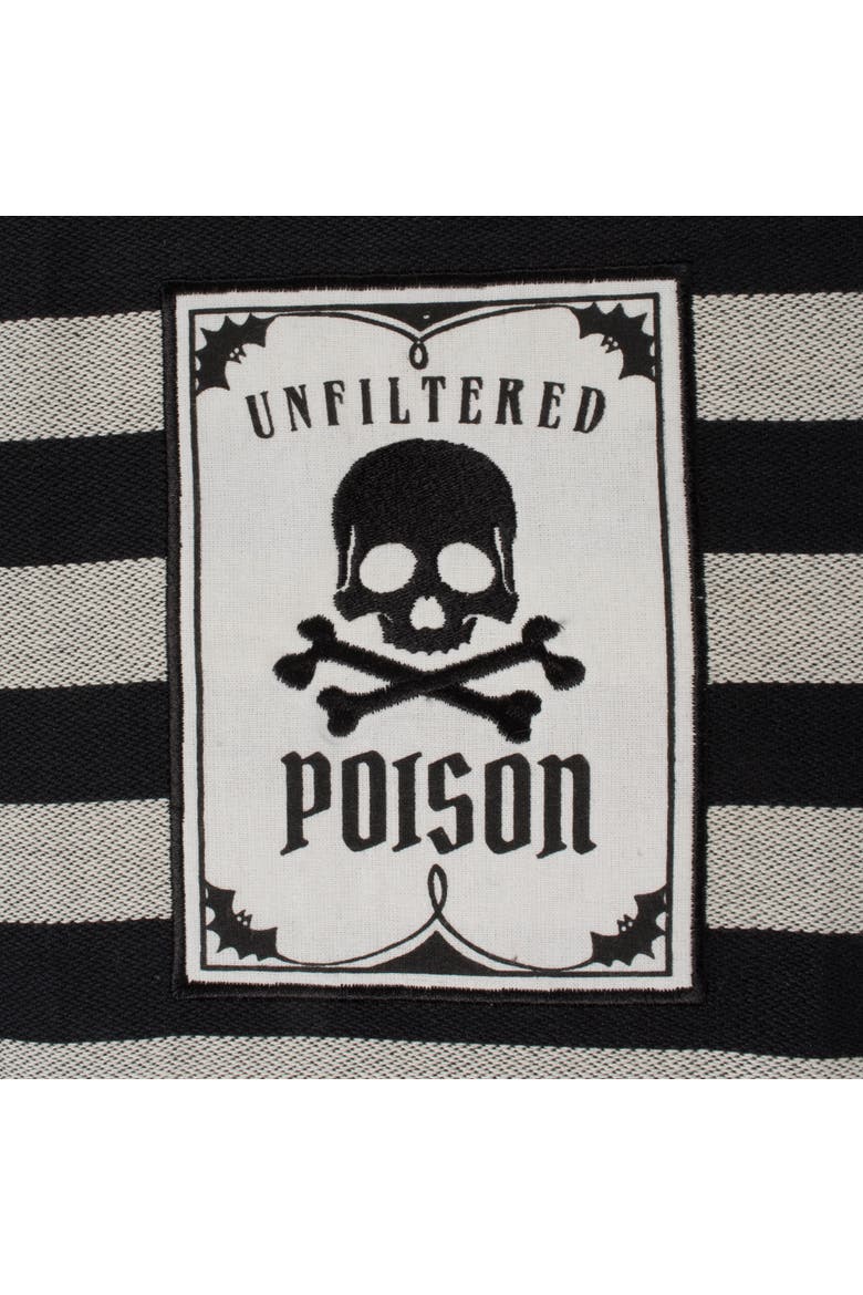 Skeleton Embellished Assorted Dishtowel Set/3, Main, color, Skeleton