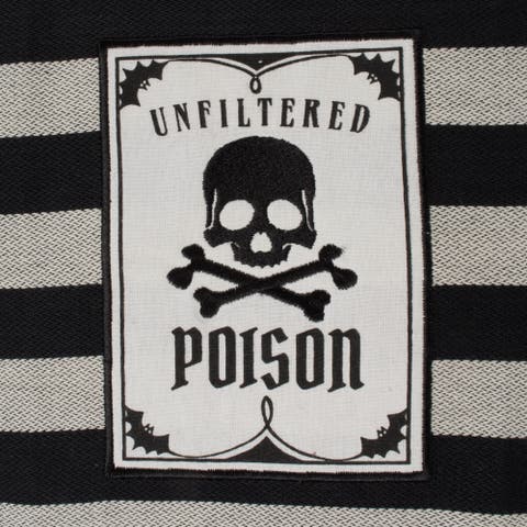 Skeleton Embellished Assorted Dishtowel Set/3
