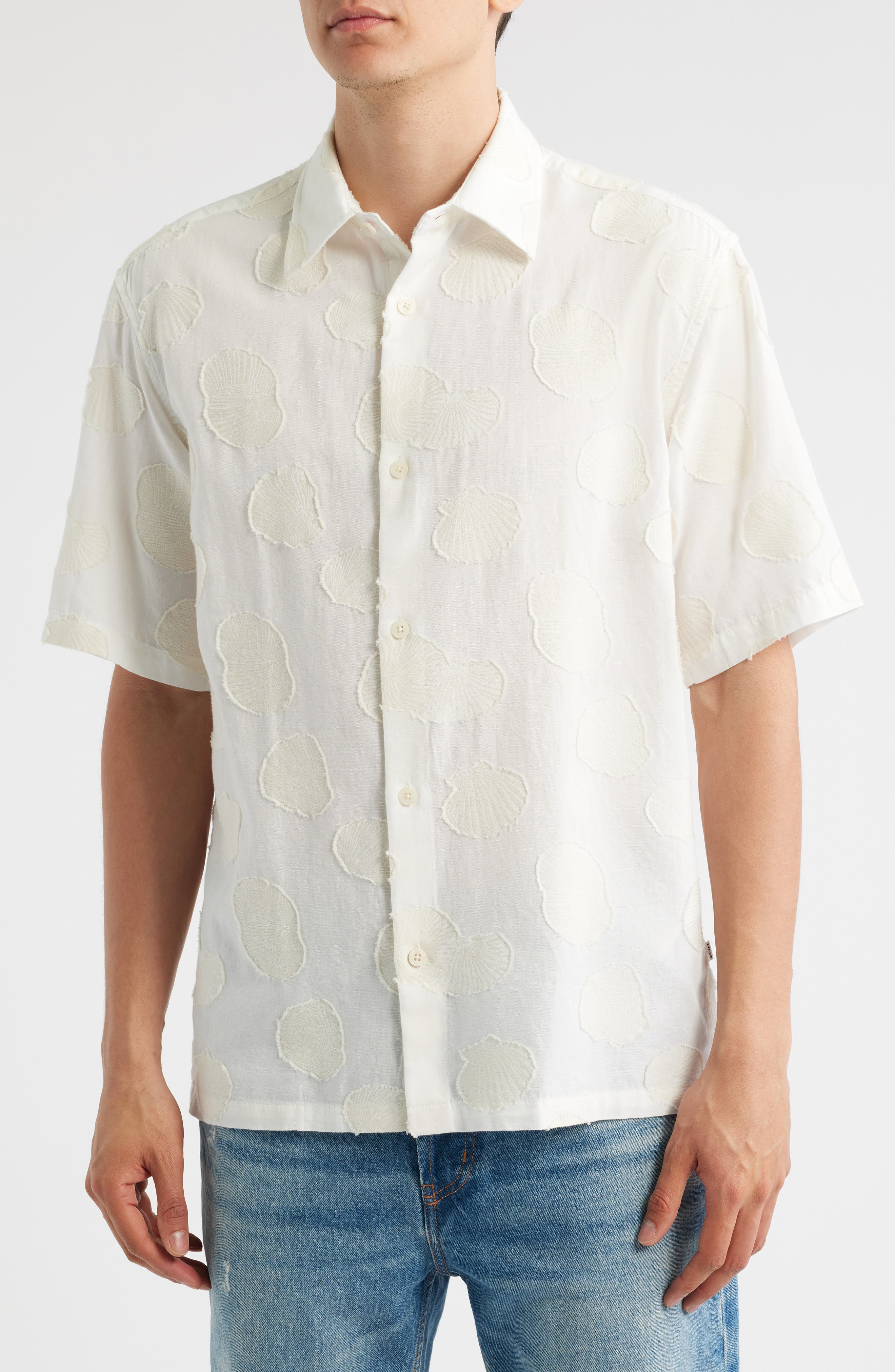 NN07 Freddy 5715 Short Sleeve Button-Up Shirt