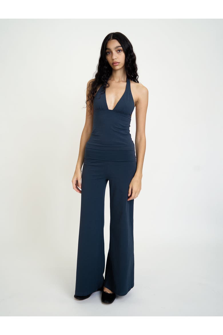 Halter Top, Alternate, color, Red Orange