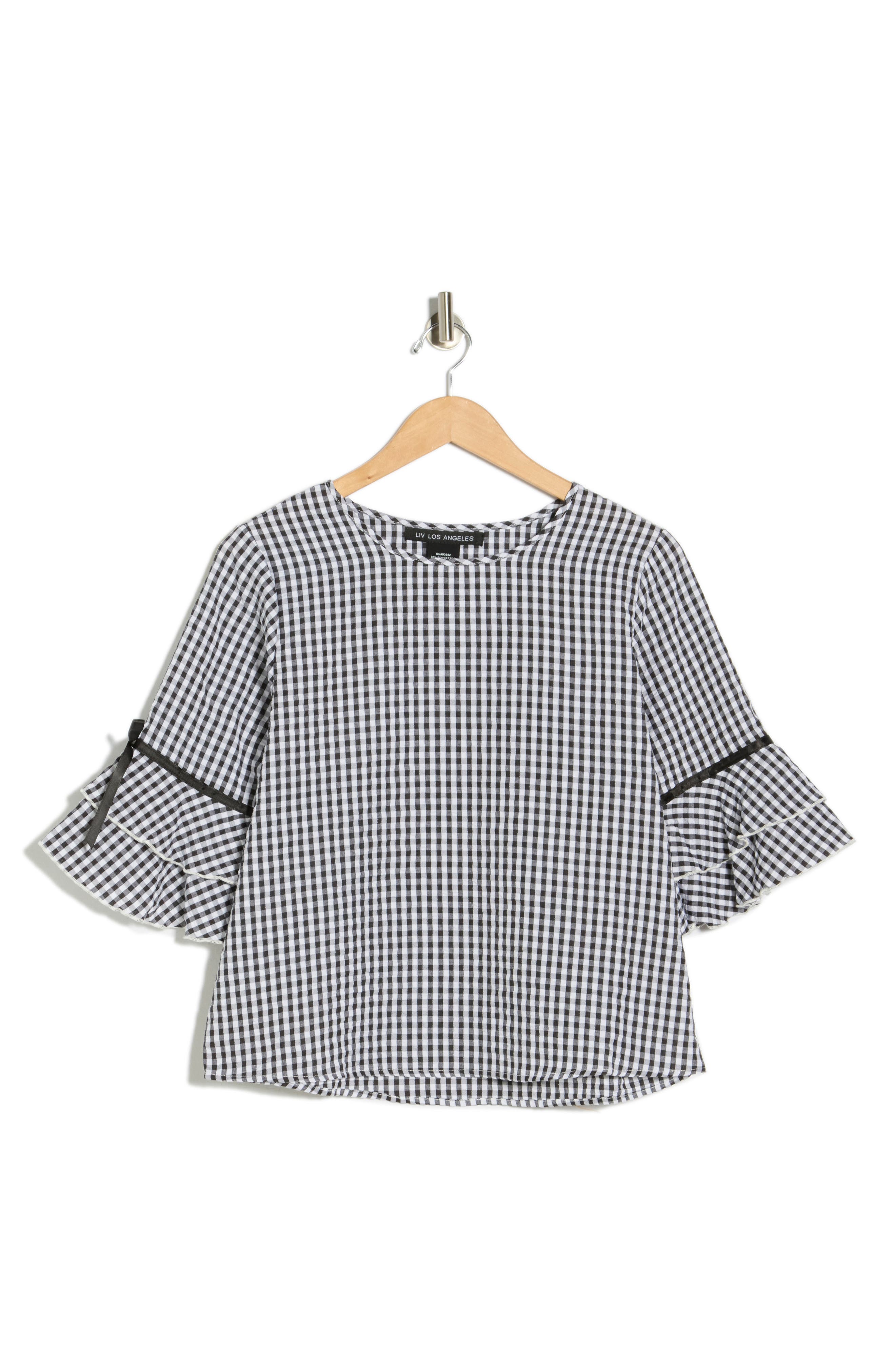 Forgotten Grace Seersucker Top