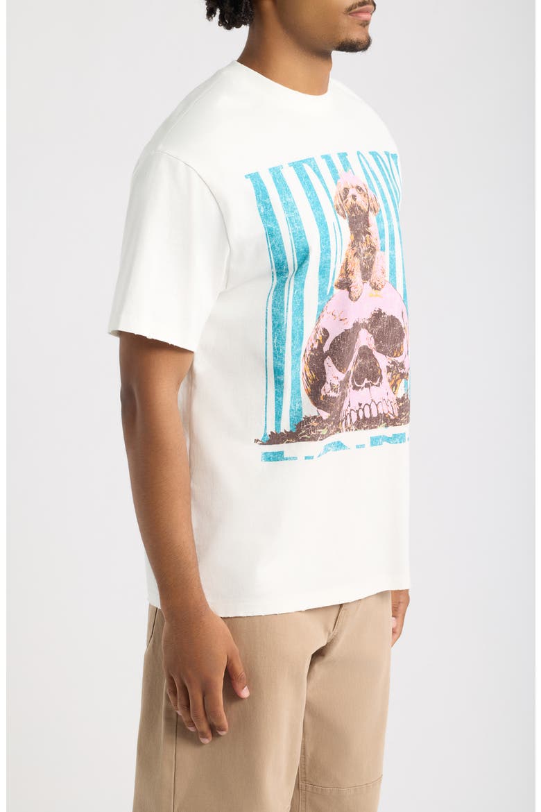 Alpha Oversize Cotton Graphic T-Shirt, Alternate, color, OFF WHITE