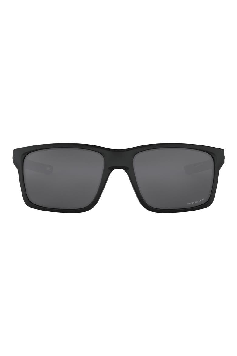 Mainlink™ 61mm Rectangular Sunglasses, Main, color, MATTE BLACK