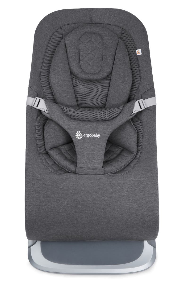 ERGObaby Evolve 3-in-1 Bouncer, Main, color, Charcoal Grey