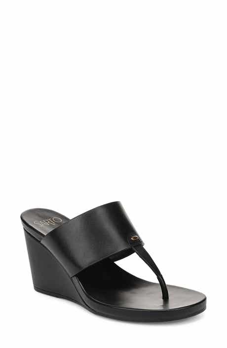 Talea Genuine Calf Hair Wedge Sandal
