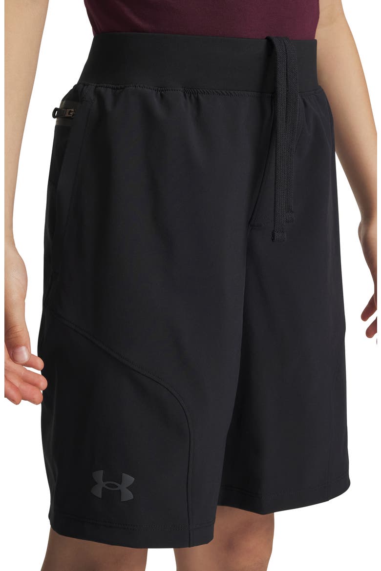 Kids' Unstoppable Shorts, Alternate, color, BLACK