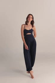TRISKEL Solar Jumpsuit Soft Rayon Yoga Lounge