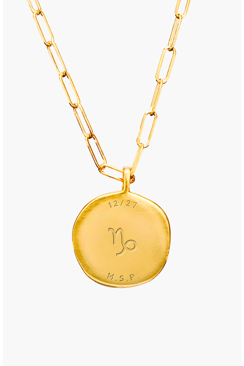 The November Birthdate Gold Pendant, Alternate, color, November 14th - Gold