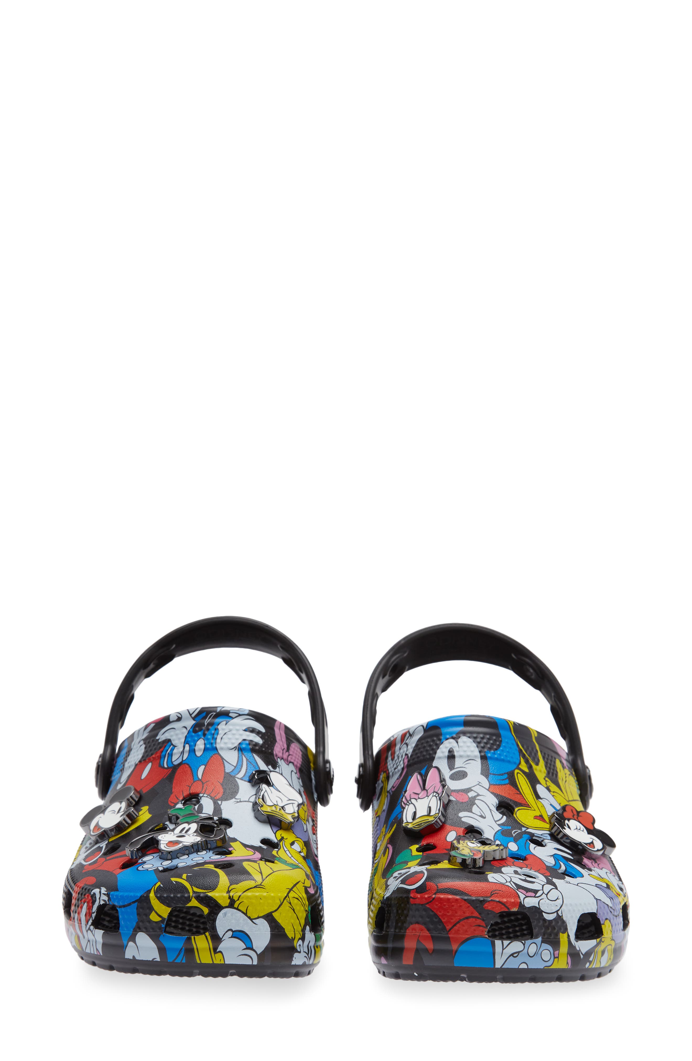 CROCS Mickey & Friends Classic Clog, Alternate, color, Black Multi