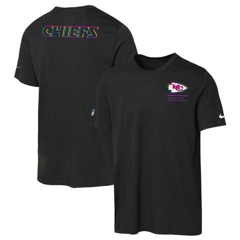 Youth Nike Black Kansas City Chiefs 2025 NFL Crucial Catch Tri-Blend Dri-FIT T-Shirt