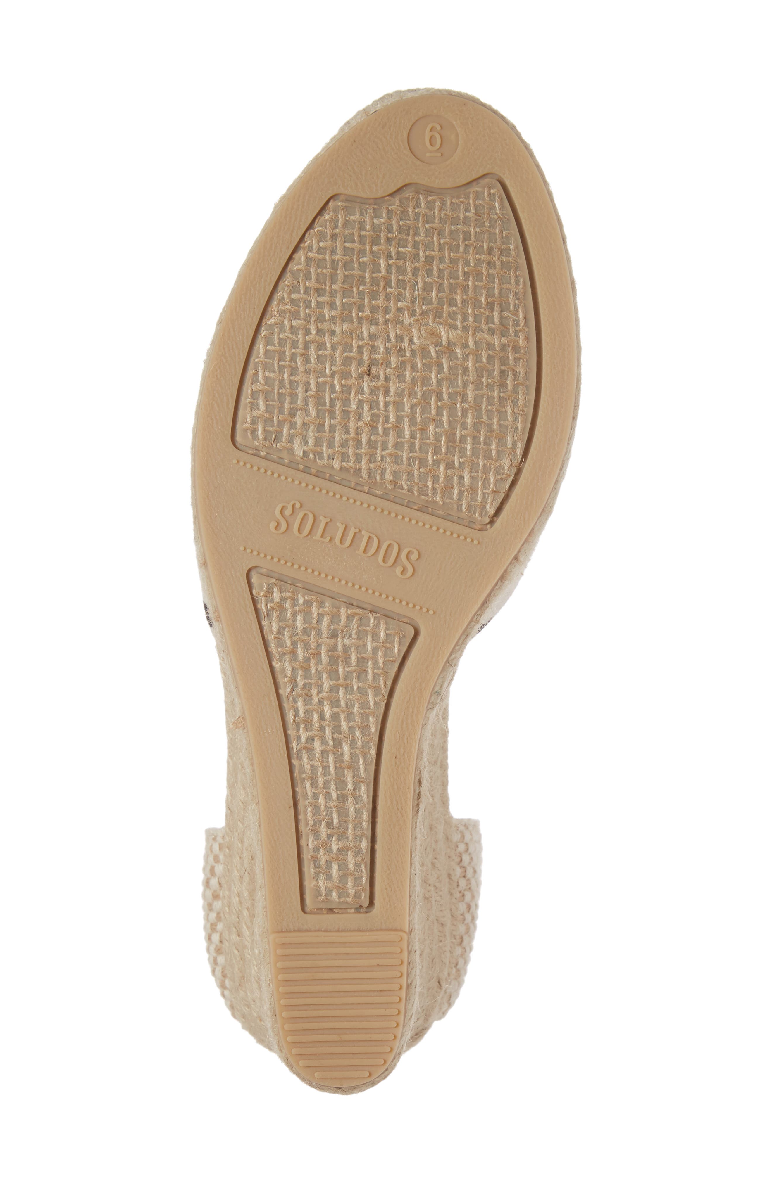 Soludos Wedge Sandal, Alternate, color, 