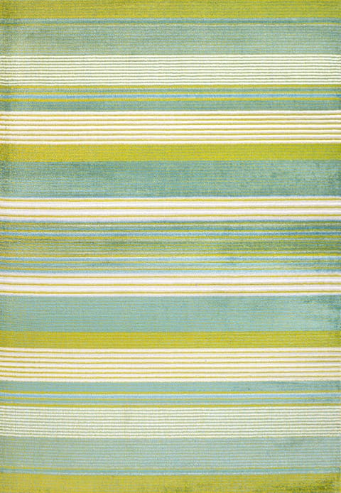 Duxbury Gradient Ticking Striped Area Rug