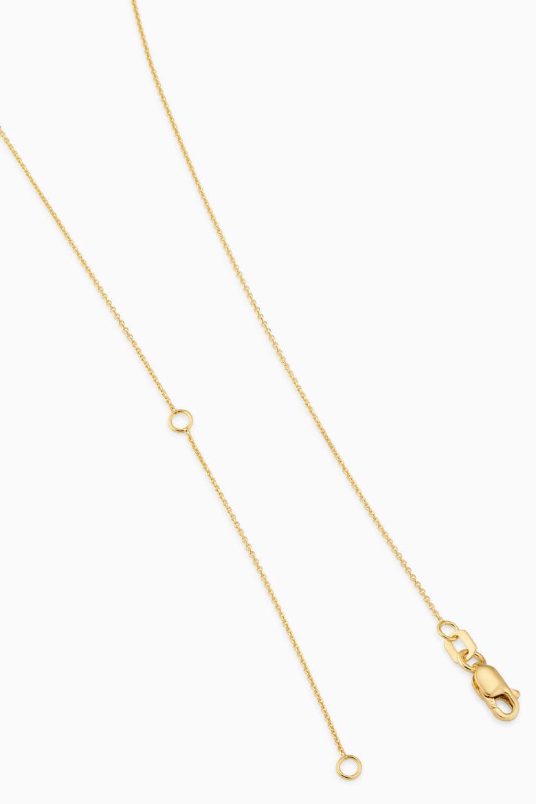 14K Solid Gold Luminous 1.5 Carat Lab Diamond Solitaire Necklace, Alternate, color, Yellow Gold, Lab Diamonds