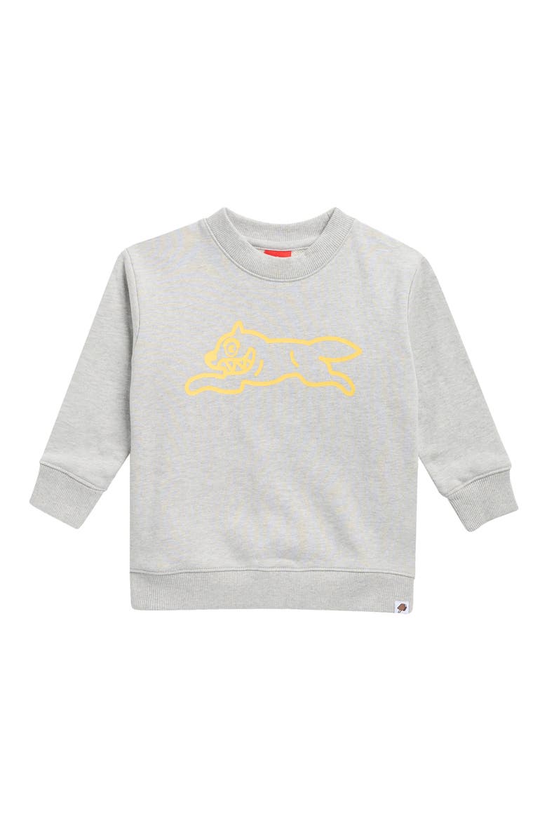 Kids' Lemon Bar Sweatshirt, Main, color, HEATHER GRAY