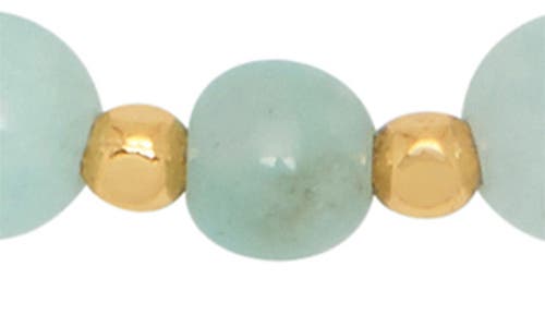 Estella Bartlett Amelia Beaded Slide Bracelet In Gold
