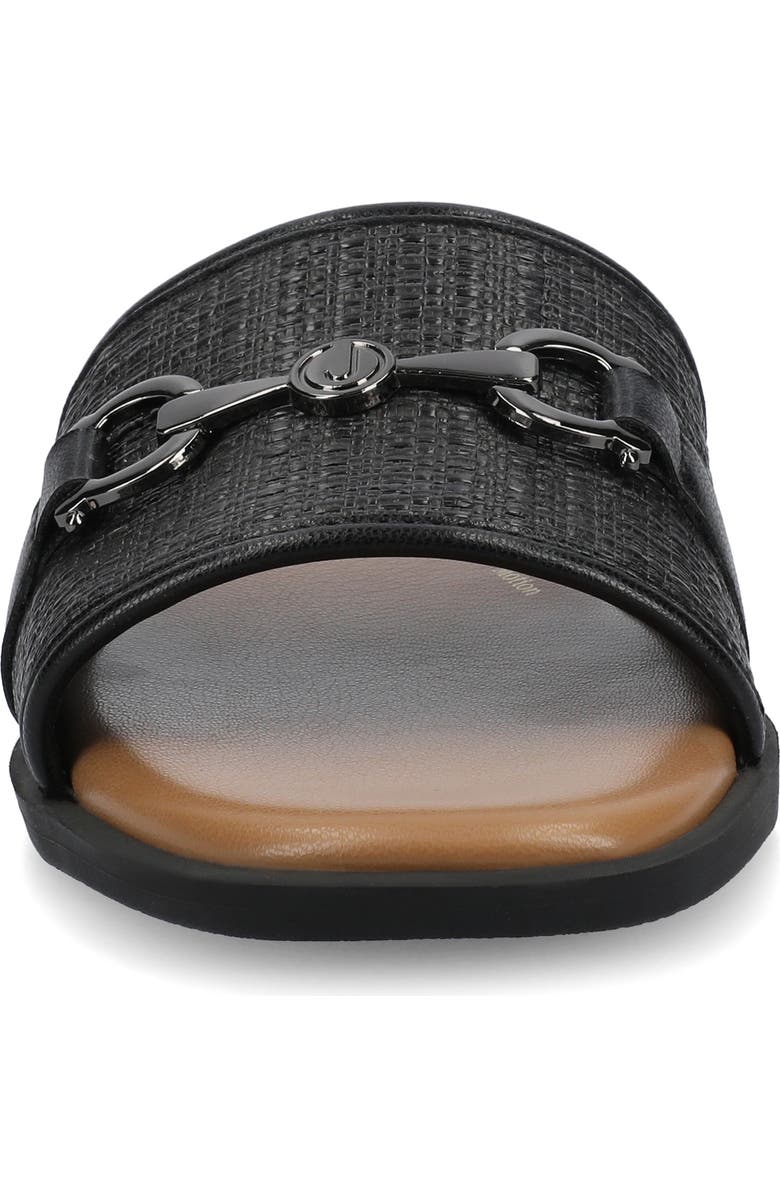 Journee Collection Priya Slide Sandal, Alternate, color, Black