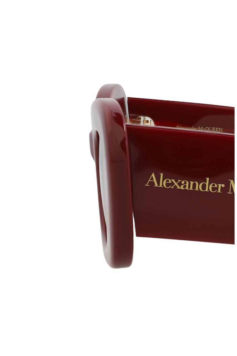 50mm Cat Eye Sunglasses, Alternate, color, BURGUNDY BURGUNDY RED