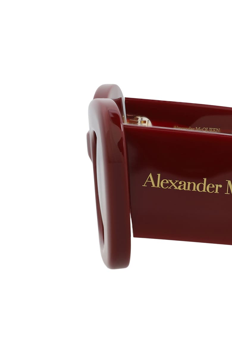 McQueen 50mm Cat Eye Sunglasses, Alternate, color, 