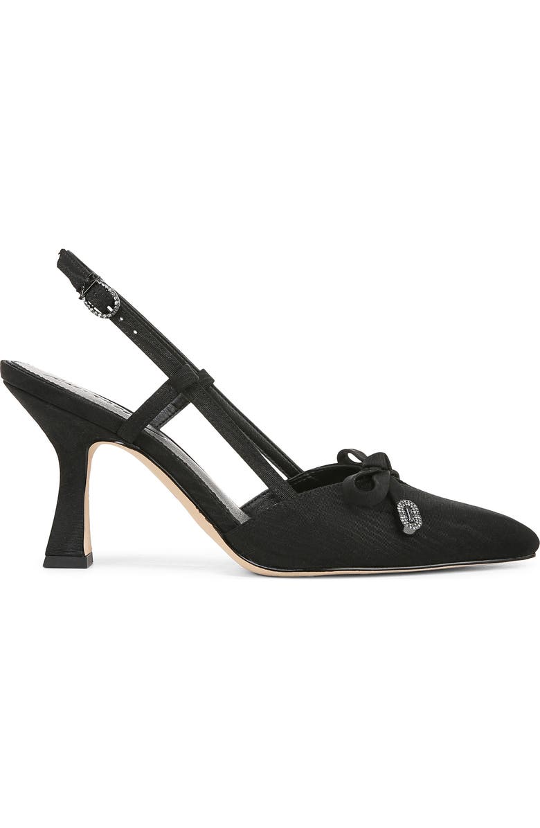Circus NY by Sam Edelman Monica Pointed Toe Slingback Pump, Alternate, color, Black