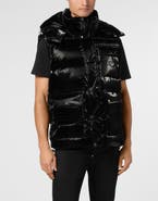 PHILIPP PLEIN Nylon Puffer Vest Men