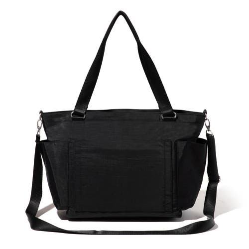 Baggallini Modern Avenue Tote With Wristlet In Black