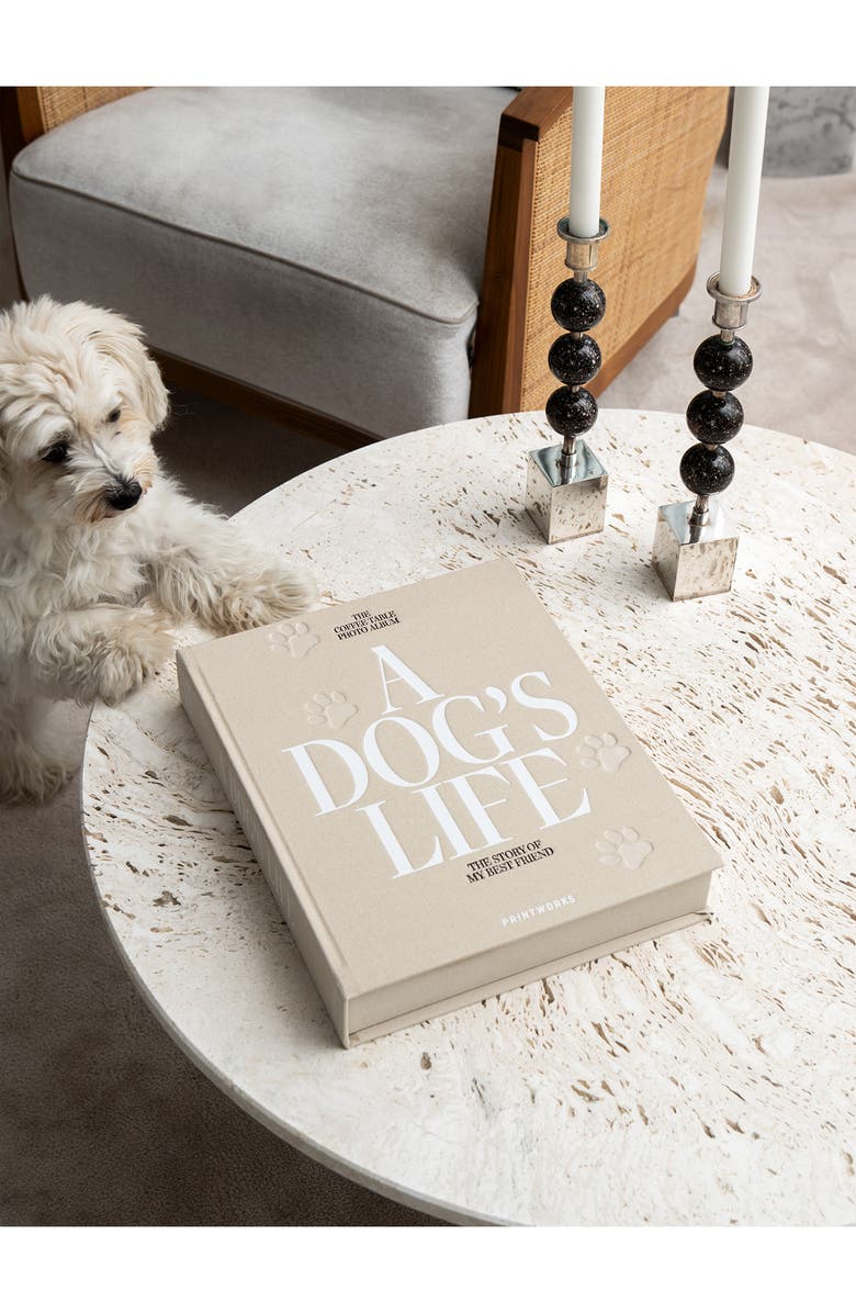 PRINTWORKS A Dog's Life Album, Alternate, color, Beige