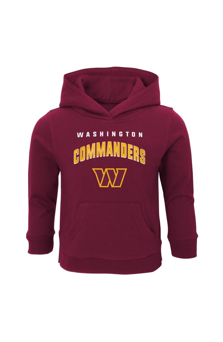 Outerstuff Toddler Burgundy Washington Commanders Stadium Classic Pullover Hoodie, Main, color,