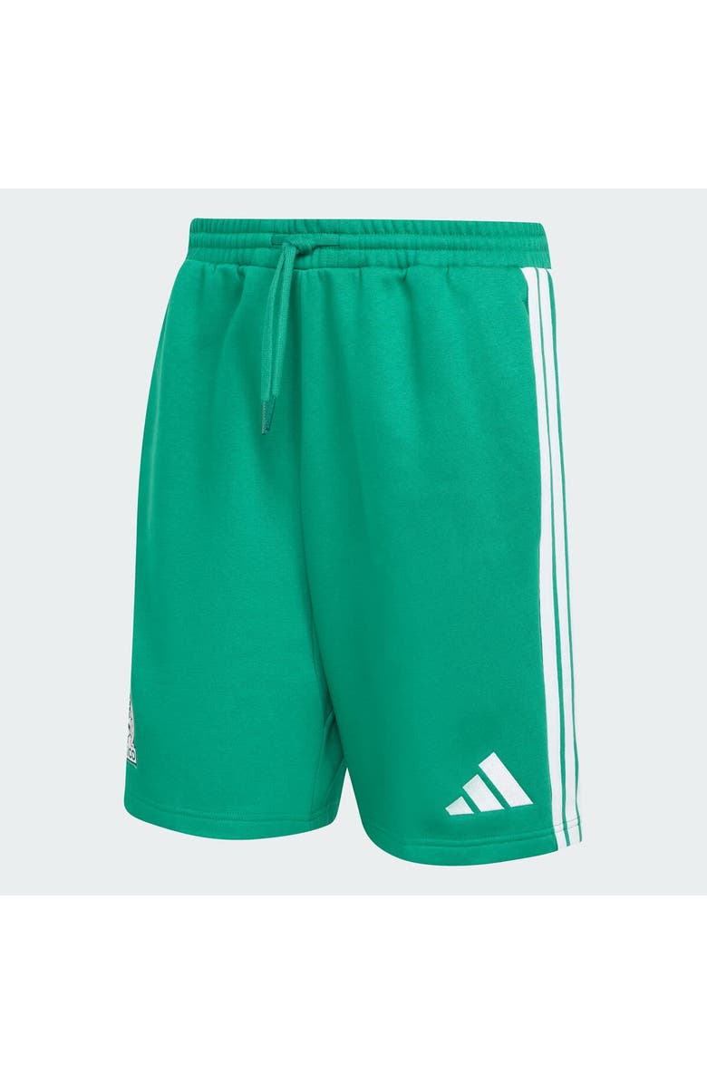 adidas Men's adidas Green Mexico National Team FIFA x World Cup Alphaskin Fleece Shorts, Main, color, Green