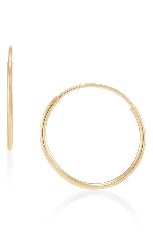 Frankie & Zoe 12mm Hoop Earrings