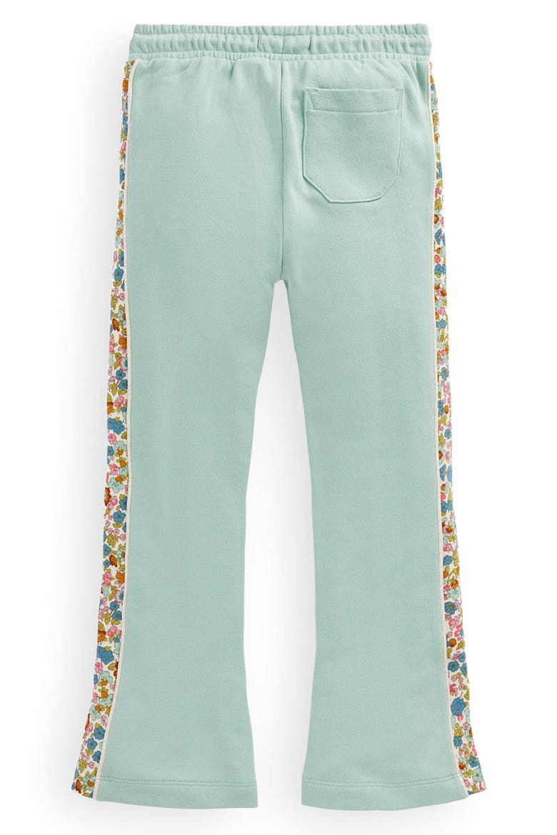 Kids' Striped Kickflare Joggers, Alternate, color, CORNISH BLUE FLORAL