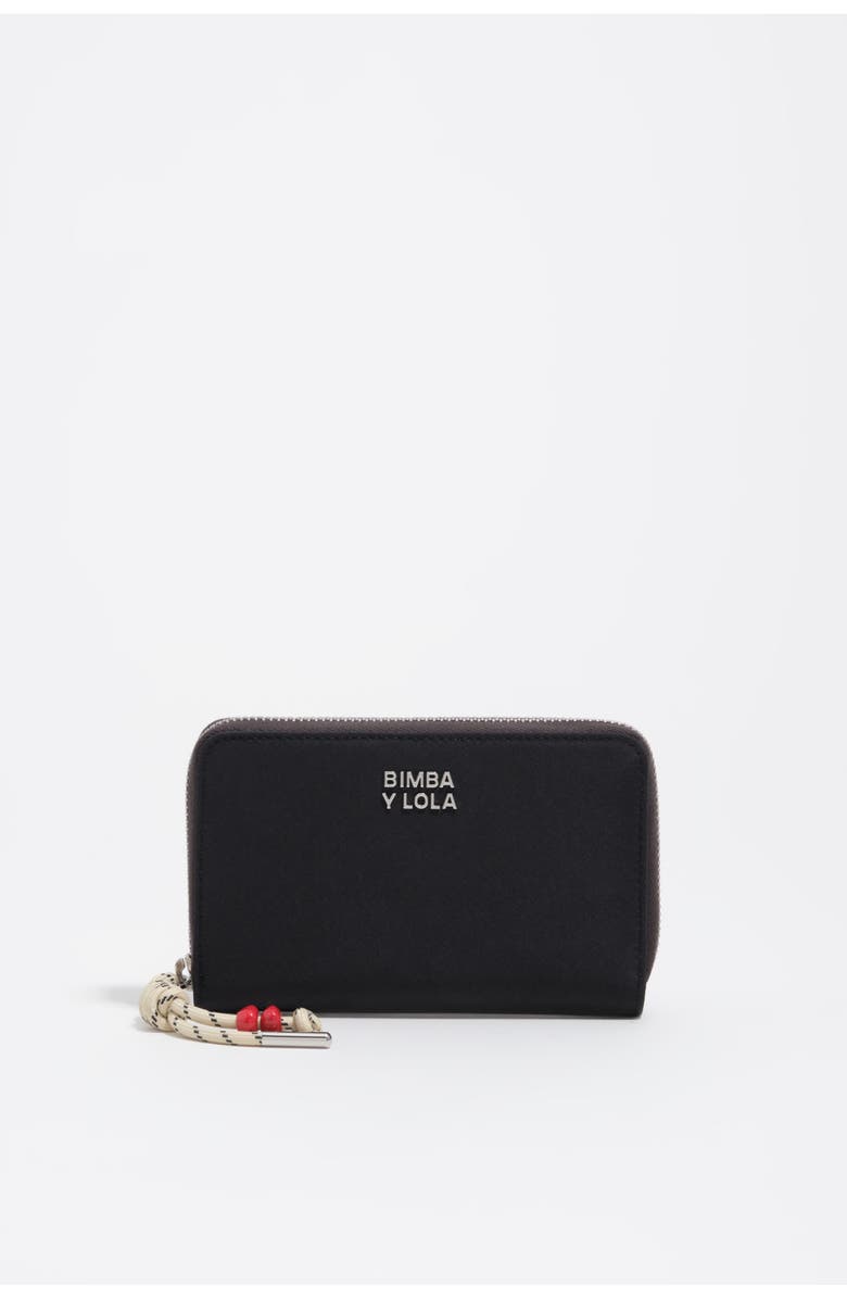 Bimba y Lola Medium Wallet, Main, color, Graphite