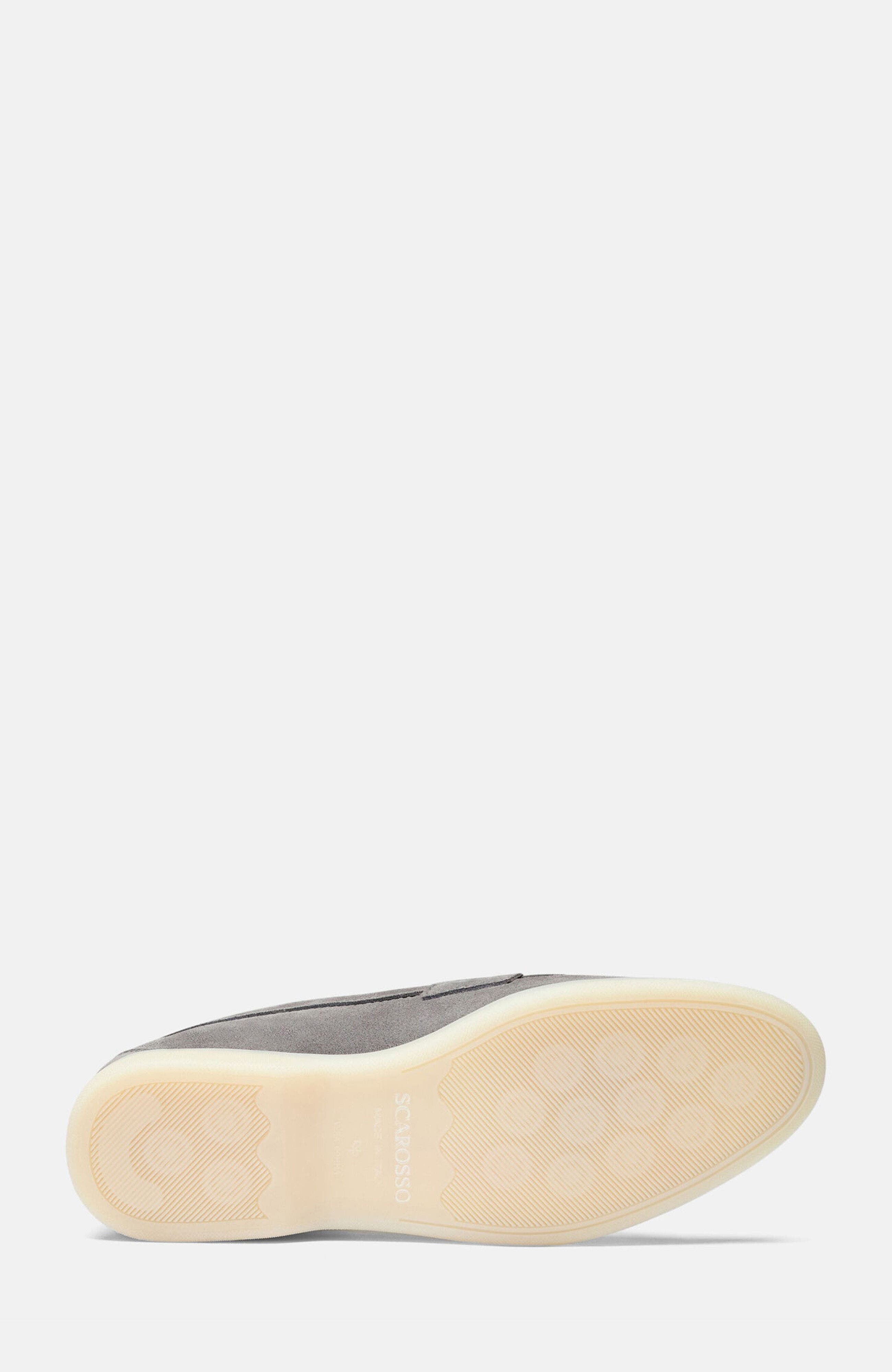 SCAROSSO Luciana Loafers, Alternate, color, Grey - Suede