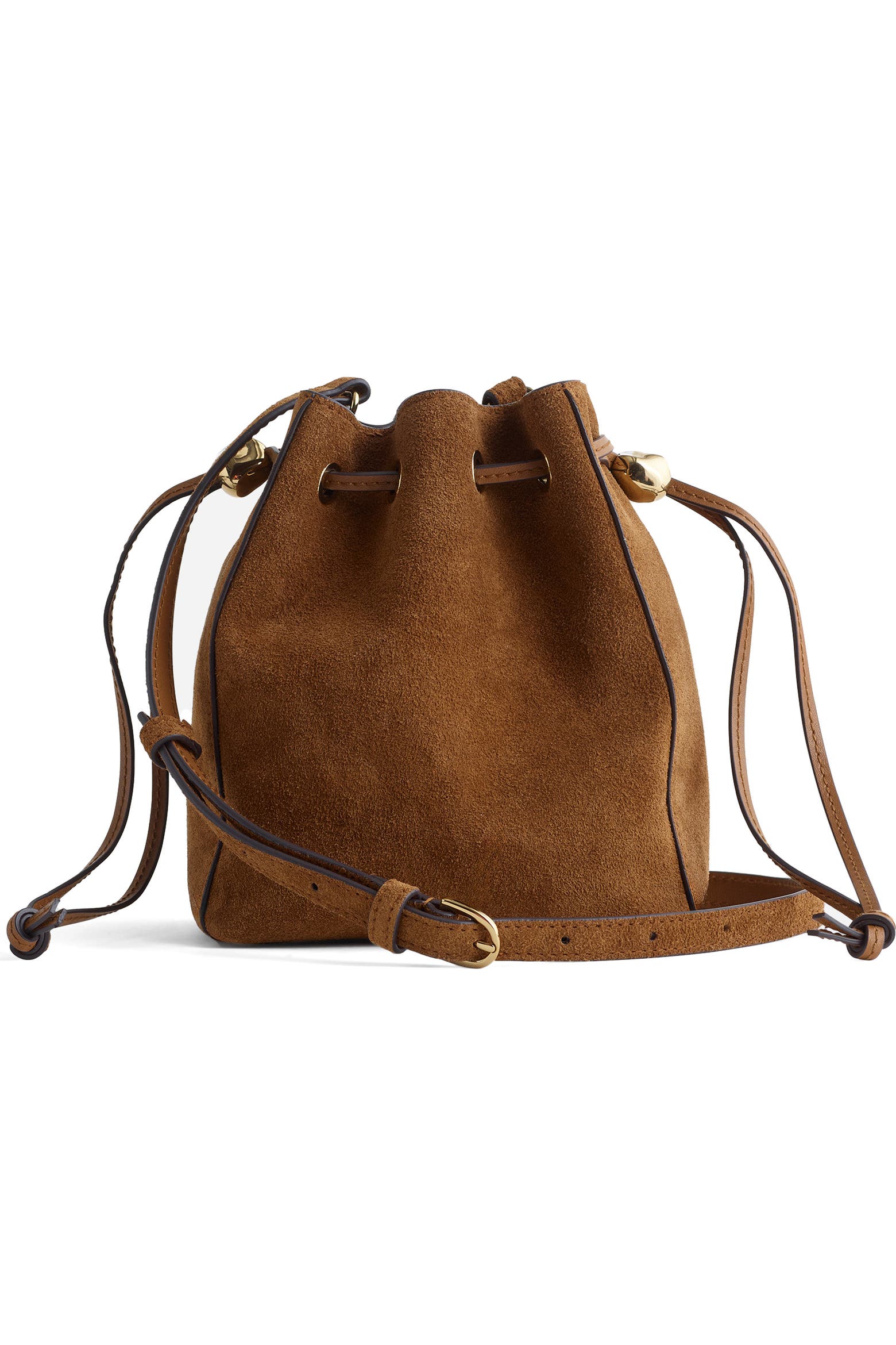 Corpse Bucket Madewell Suede Bucket Crossbody Bag (Women) | Nordstromrack