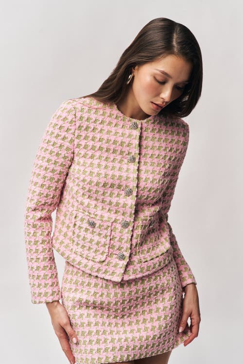Guizio Wren Jacket In Pink