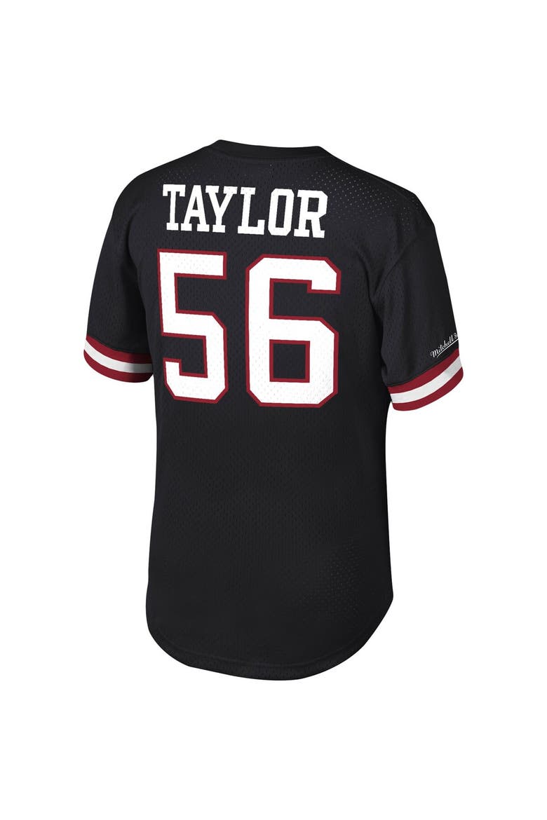 Men's Mitchell & Ness Lawrence Taylor Black New York Giants Retired Player Name & Number Mesh Top, Alternate, color, Black