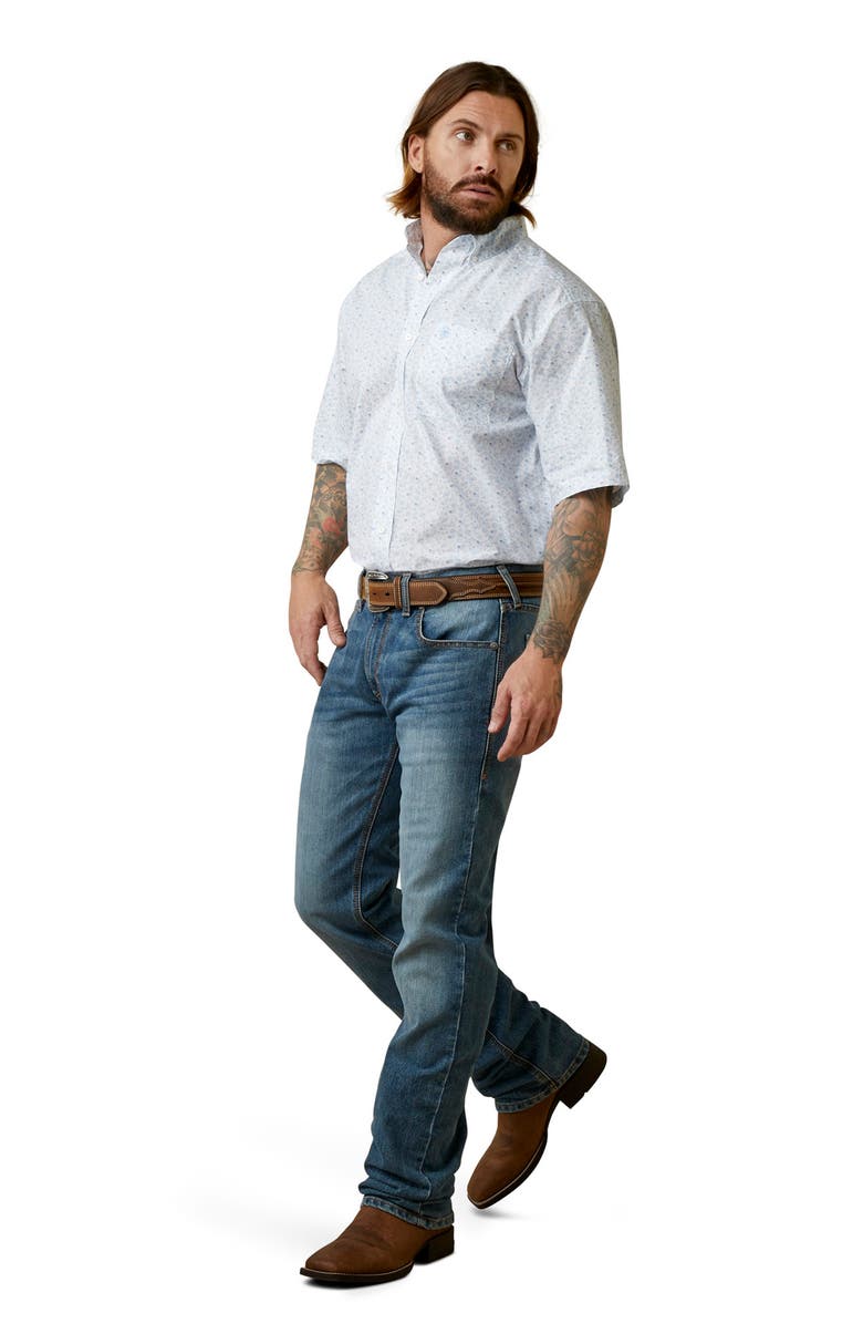 Ariat M5 Straight Hansen Jeans, Alternate, color, Tulsa