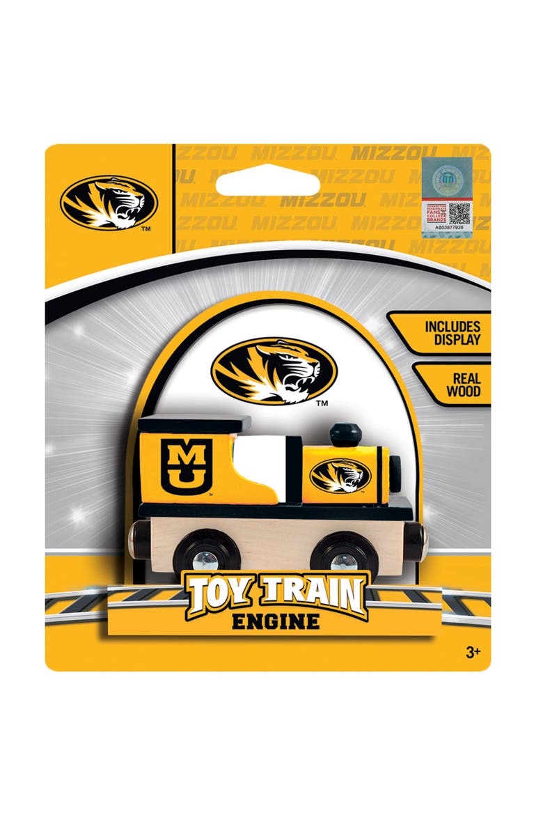 Missouri Tigers Toy Train Engine, Alternate, color, Multicolor