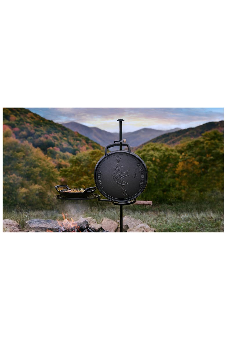 Alpine Cast Iron Skillet, Alternate, color, MATTE BLACK