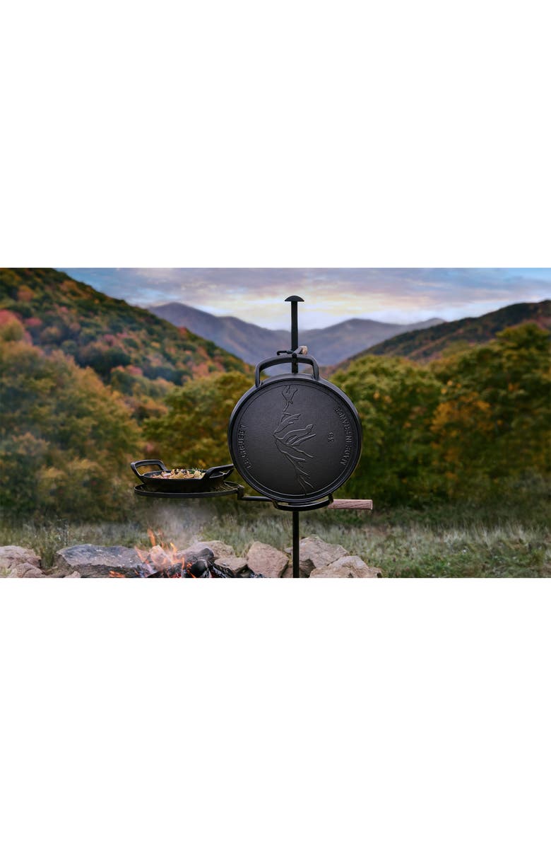 Le Creuset Alpine Cast Iron Skillet, Alternate, color, Matte Black