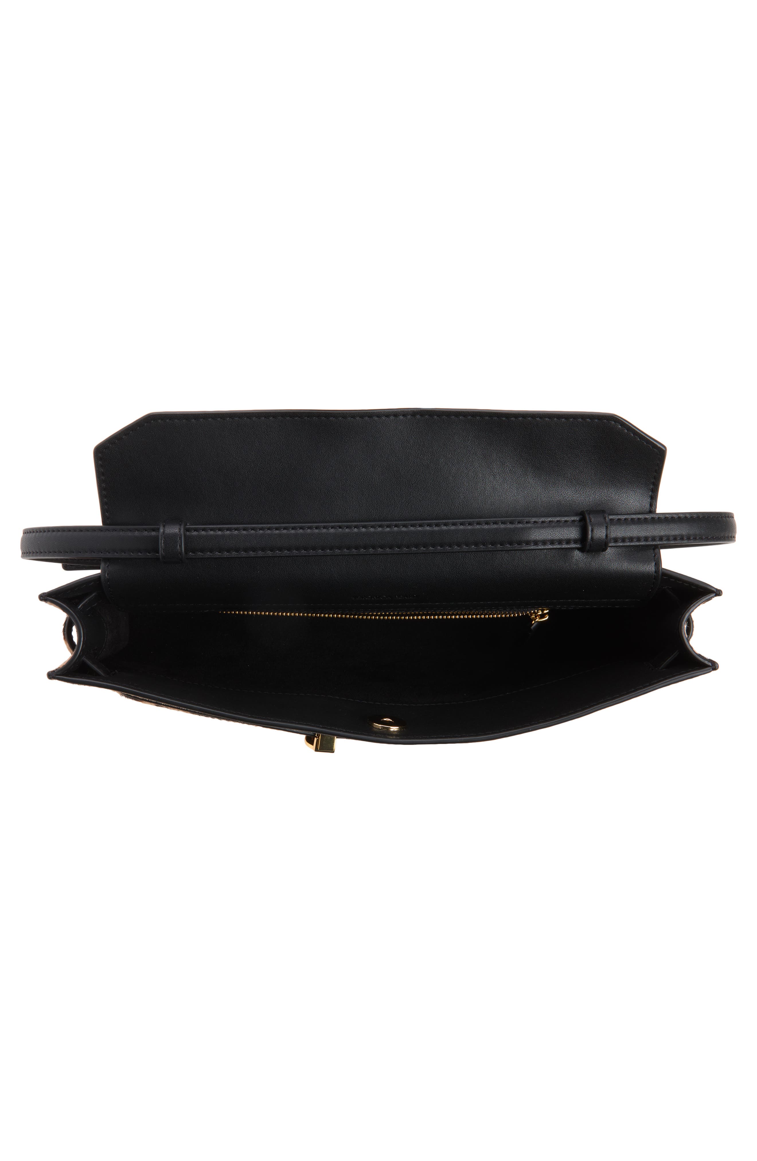 Dash Genuine Calf Hair Clutch, Alternate, color, TAN MULTI