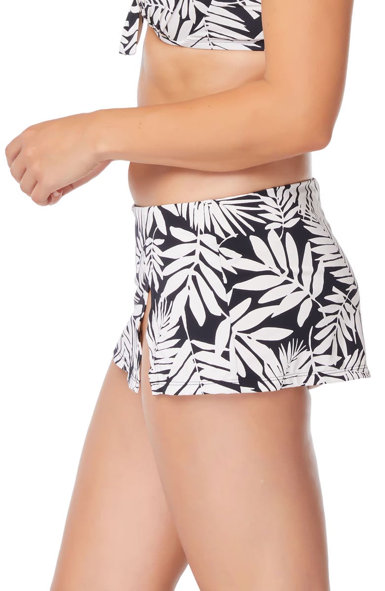 BLEU by Rod Beattie Oasis Skirted Hipster Bikini Bottoms, Alternate, color,