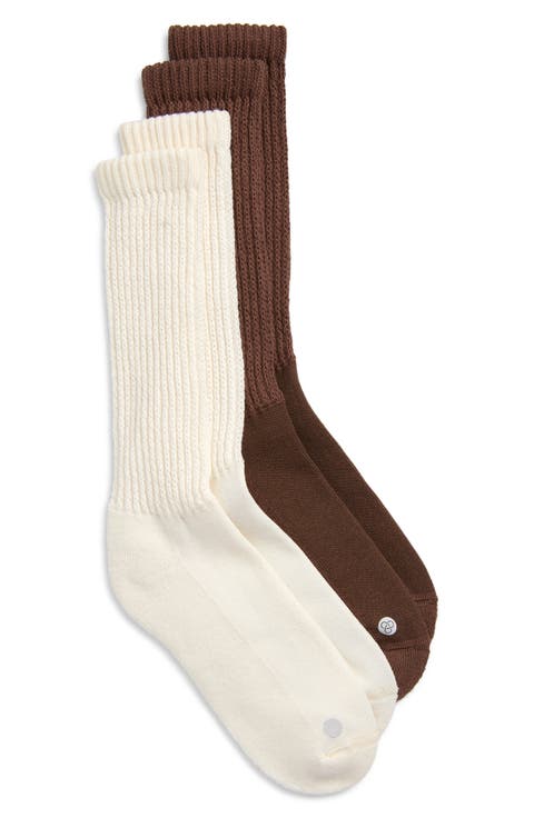 2-Pack Scrunch Socks