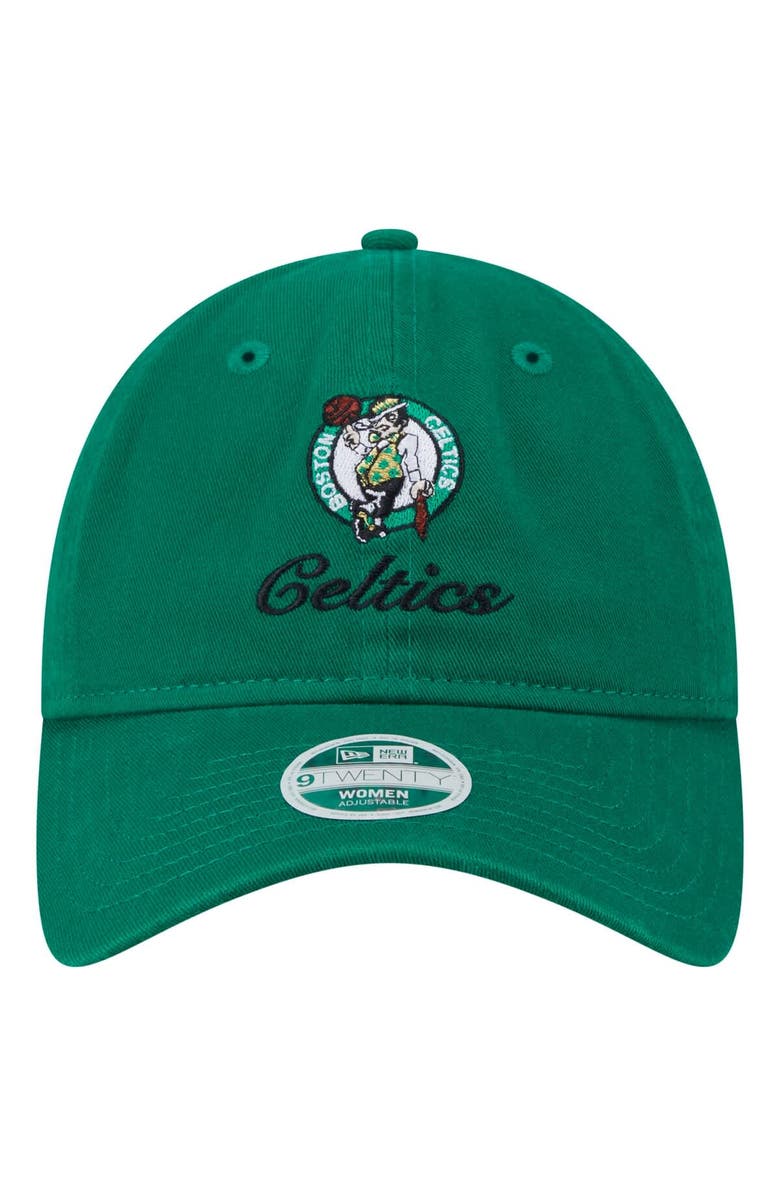 New Era Women's New Era  Kelly Green Boston Celtics Gameday Preppy 9TWENTY Adjustable Hat, Alternate, color, 