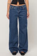 ABRAND '99 Bella Baggy Straight Leg Jeans