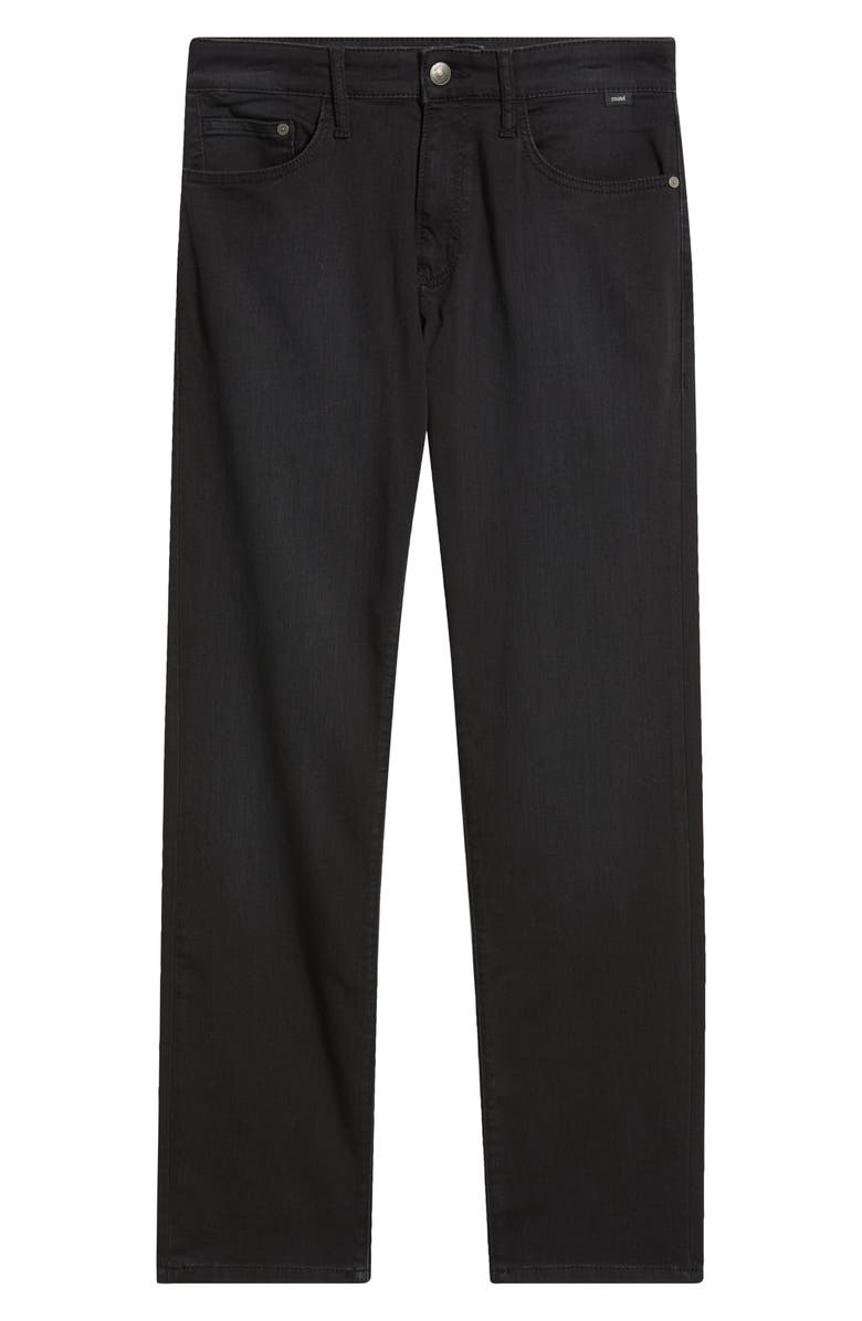 Mavi Jeans Zach Straight Leg Stretch Jeans, Alternate, color, Dark Smoke Supermove